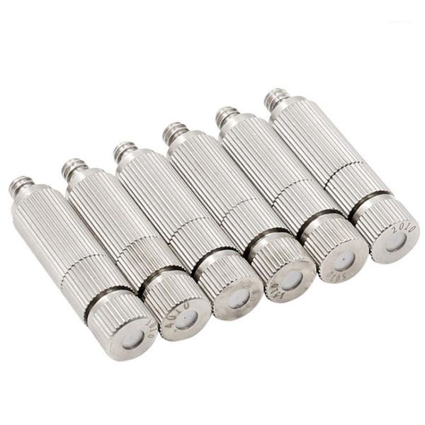 

100pcs watering spray fog nozzles high pressure misting garden spray nozzle for misting cooling system 0.1mm-0.5mm1