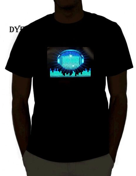 

emazinglights dj sound activated light up rave for man hipster causal cool interesting pictures sport hooded sweatshirt hoodie t shirt