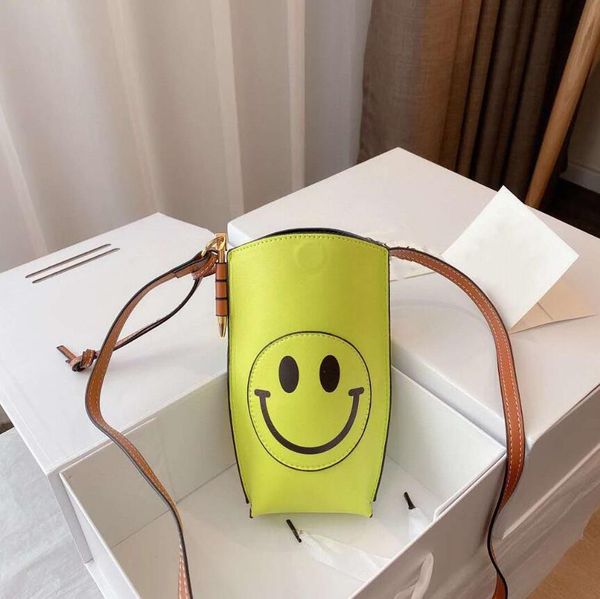 

designer handbags purses mini phone bag women crossbody bag new style girl smile shoulder bags lipstick bags