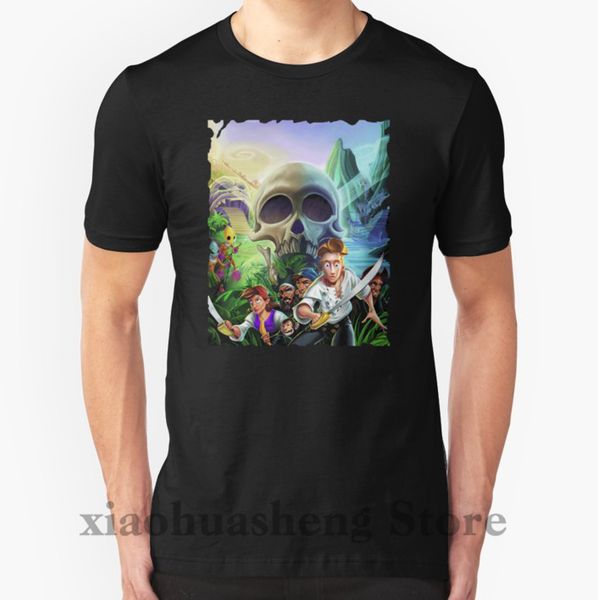 

100% cotton o-neck men t shirt custom printed t-shirt monkey island special edition women tshirt sport hooded sweatshirt hoodie