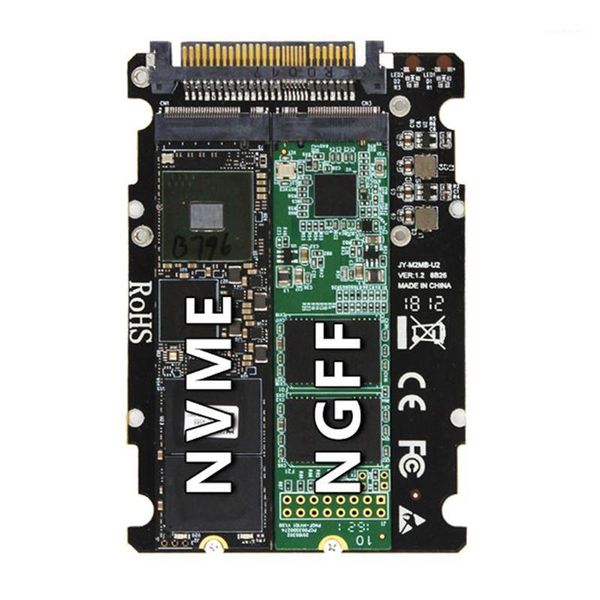 

m.2 ssd to u.2 adapter 2 in 1 m.2 nvme key b/m ngff ssd to pci-e u.2 sff-8639 adapter pcie m2 converter deskcomputer1