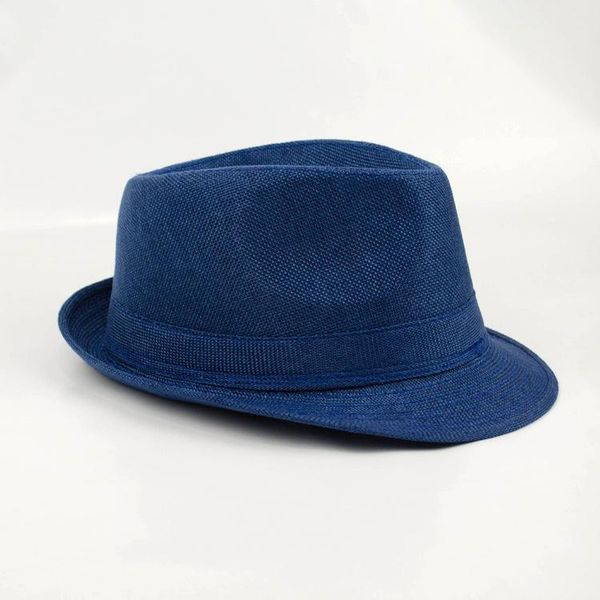 

hd052 sunscreen flax formal hat sir hat england small formal lovers sun, Blue;gray