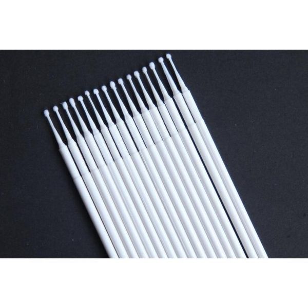 

manufacturers selling disposable mini eyelash brush grafting eyelash stick cotton stick black/white 1000pcs/lot manufacturers jllnbj