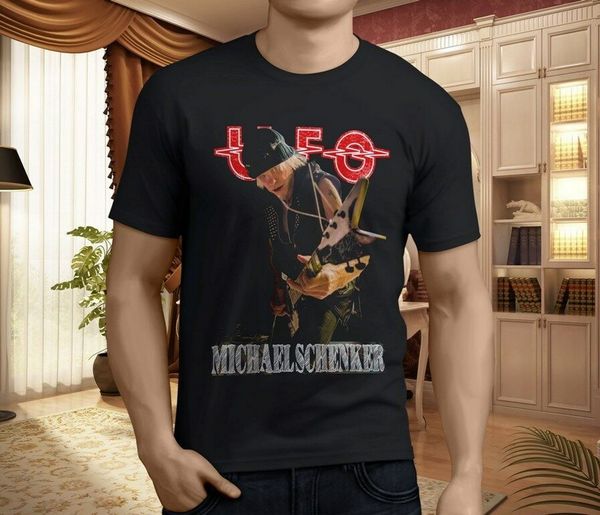 

new guitarist michael schenker men's black t-shirt size s-3xl breathable men tee shirt sport hooded sweatshirt hoodie