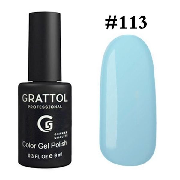 

nail gel grattol professional 9ml polish #113 varnish semi permanent vernis soak off art uv no wipe coat led, Red;pink