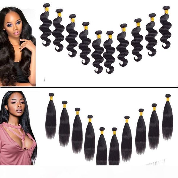 

wholesale hair peruvian brazilian malaysian water wave, deep wave, kinky curly, straight and body wave hair weaves human hair extensions, Black