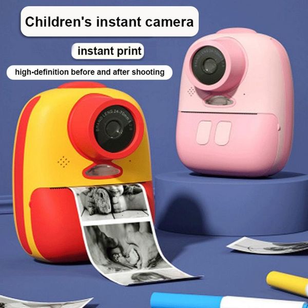 

digital cameras 1080p mini kids instant camera sports for children print po cam toy birthday gift accessories