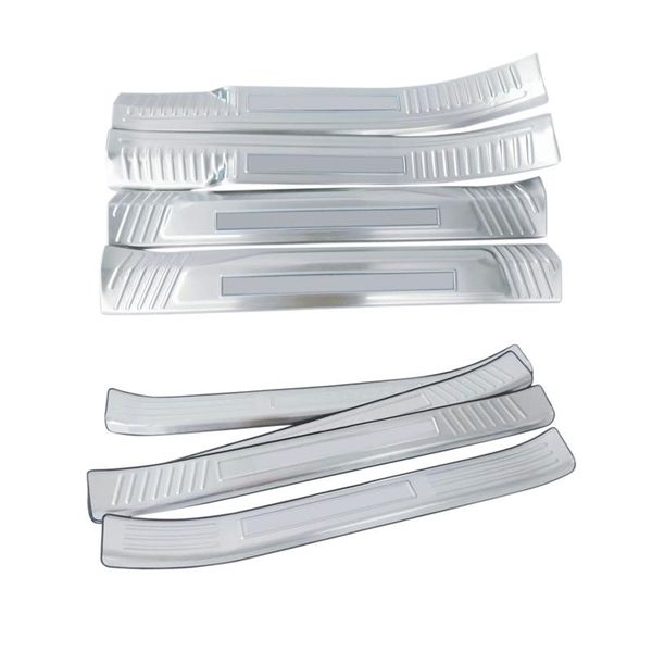 

для 5008 2020 2020 нержавеющая сталь внутренний или внешний пороги scuff порог накрыватель trim 4шт автомобиля стайлинг