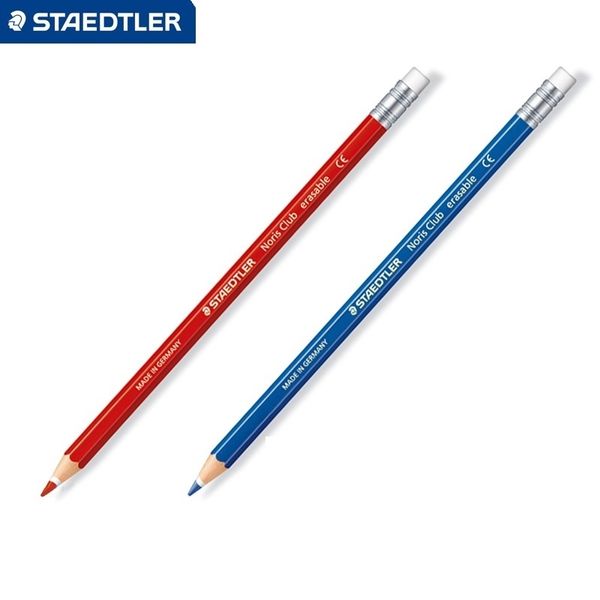 Staedtler 14450 цветные карандаши красный / синий стираемый карандашный дизайн рисовать писать канцелярские принадлежности 12шт / коробка Y200709