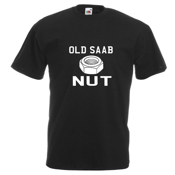 

saab смешной юмор подарков папа 900 v4 90 9000 old classic car motoring tee человек мода круглый воротник прохладный повседневная pride толс