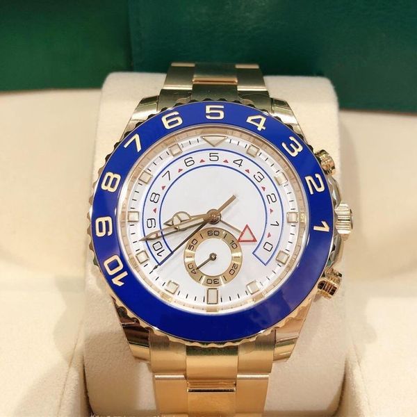 2022 Orologio da uomo di lusso Vetro zaffiro Orologi da uomo di marca Orologio meccanico automatico da uomo Anello in ceramica 44mm Acciaio fine 316L Sport per il tempo libero Movimento serie 2813