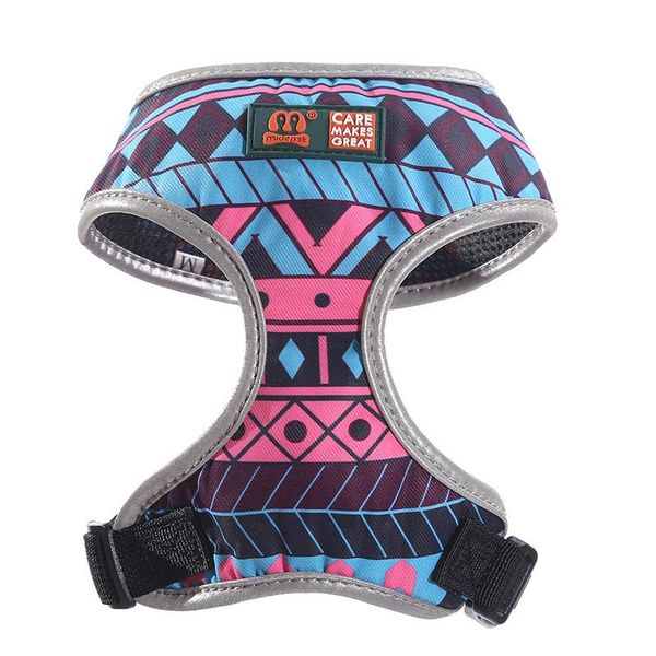

nylon dog cat harness печатный французский бульдог harness щенок маленьких собак шлейки vest pet принадлежности wmtzny lottery2010
