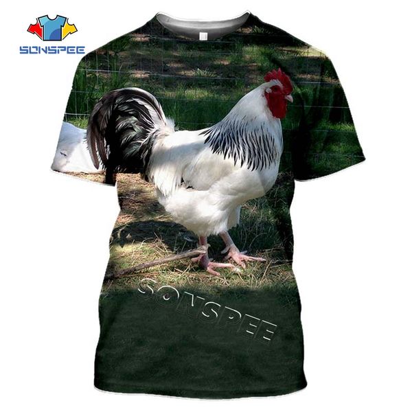 

animal rooster 3d all over printed summer 3d print shirts graphic aesthetic humor men clothing