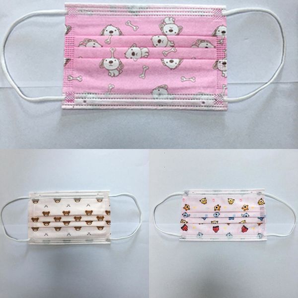 

face respirator 11 kids masks designer design disposable with elastic ear loop 3 ply breat2xxo s453