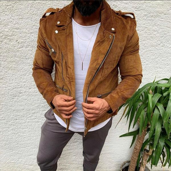 

mens warm thickening coat winter hoodie fleece zipper sweater jacket outwear stylish male sports coats1, Black;brown