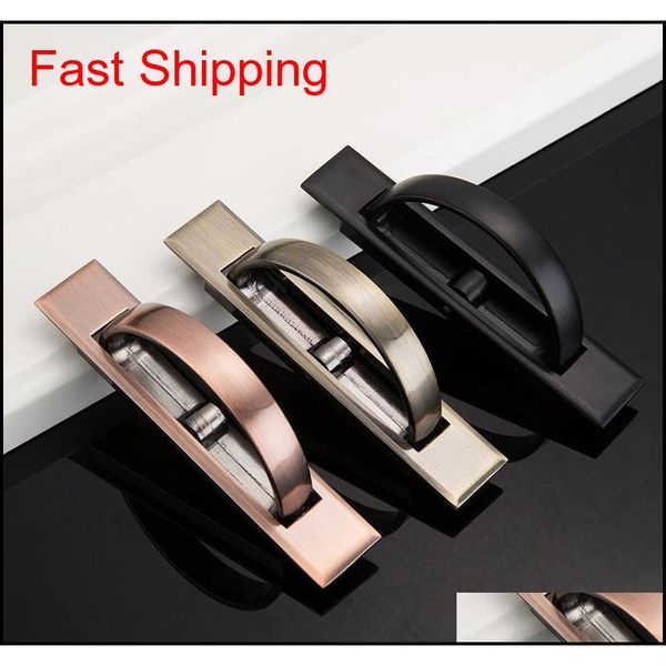 

2 pcs rotating hidden handle recessed tatami handles rotate floor cabinet concealed sliding door furniture qylknk bde_luck