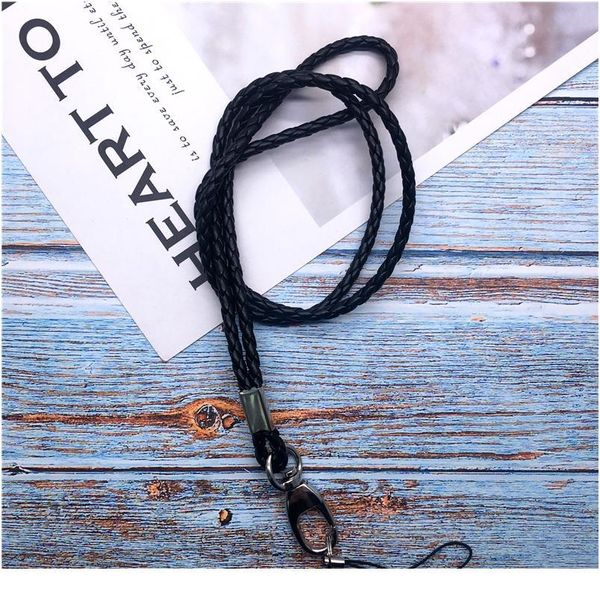 

office lanyard pu necklace lanyard with strong clip and keychain for keys id badge holder usb flash drive or ce jllssi