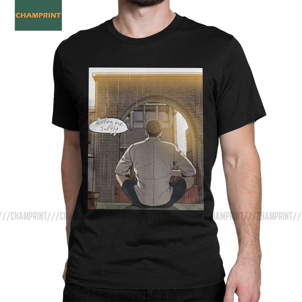 

sport killing stalking sangwoo t shirts men cotton novelty t-shirts ks yoonbum korea kogi yaoi shonen manga tee shirt short sleeve