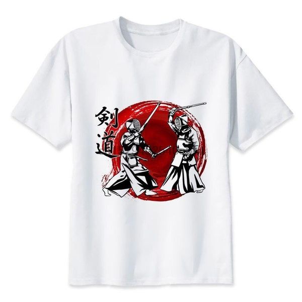 

sport kendo fashion short t shirt printed funny t shirt men mmr2478