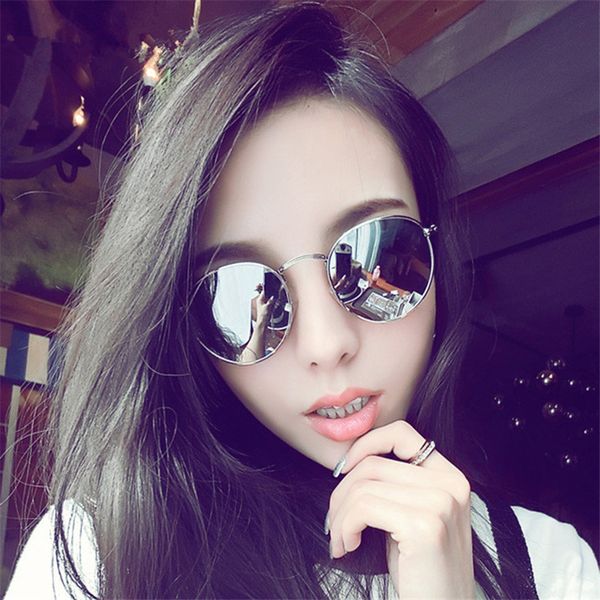 

classic retro round sunglasses 2019 women metal frame eyewear male sun glasses for men oculos gafas gold silver black
