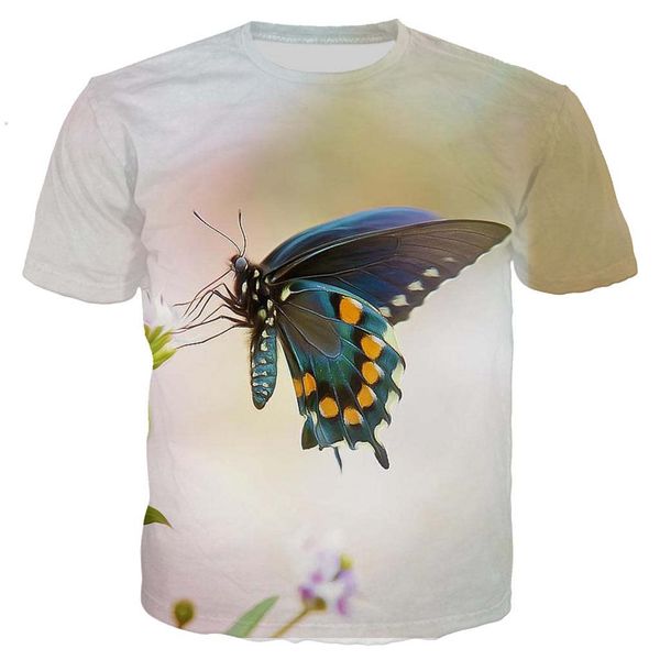 

new cool butterfly 3d print shirts oversized graphic plus size men clothing