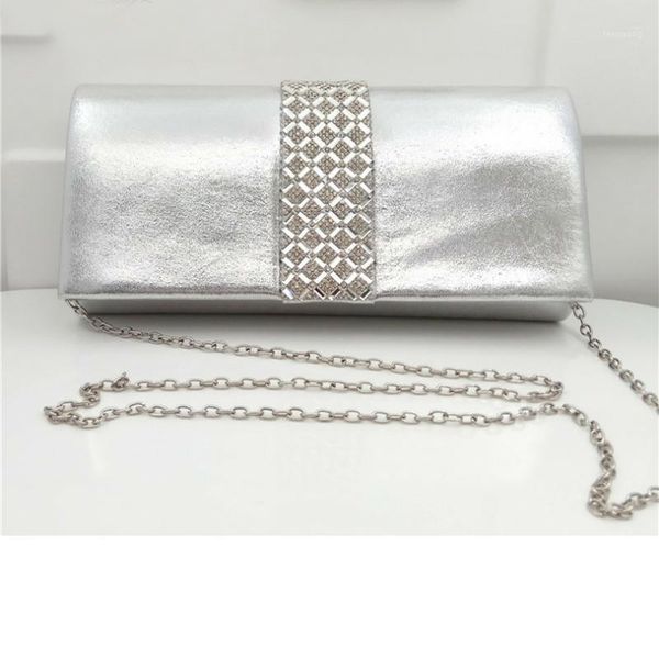 

evening clutch bags diamond-studded evening bag with chain shoulder bag women's handbags pu women clutch for wedding1