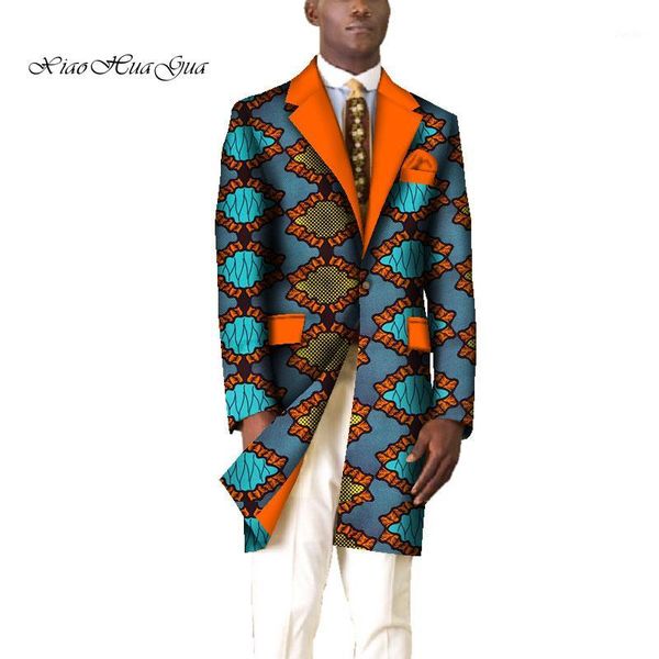 

2019 new men suit trench formal coat long sleeve coat business dashiki africa clothing party wedding wyn5751, Tan;black