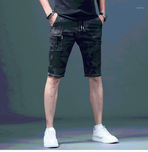 

qa0308 fashion men's jeans 2020 runway european design party style men's clothing1, Blue