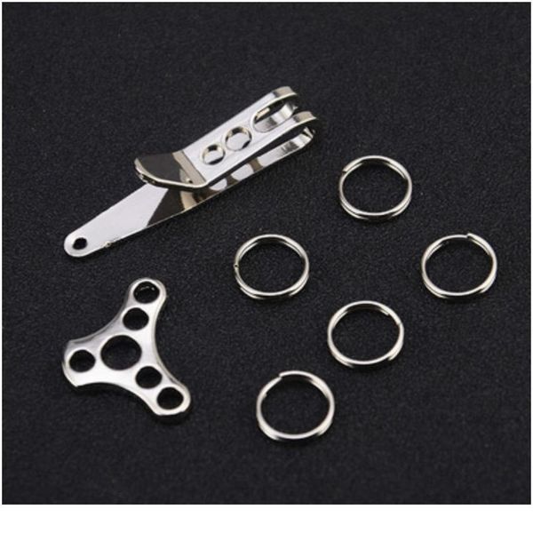 

suspension clip with key ring carabiner 301 stainless steel outdoor quicklink tool multi tools pocket camping qylngd