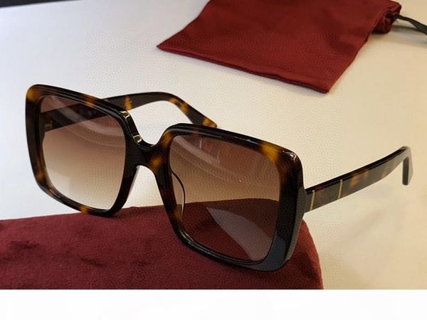 

new 0632 sunglasses women designer fashion oval summer style mixed color frame uv400 protection lens come with case 0632s, White;black