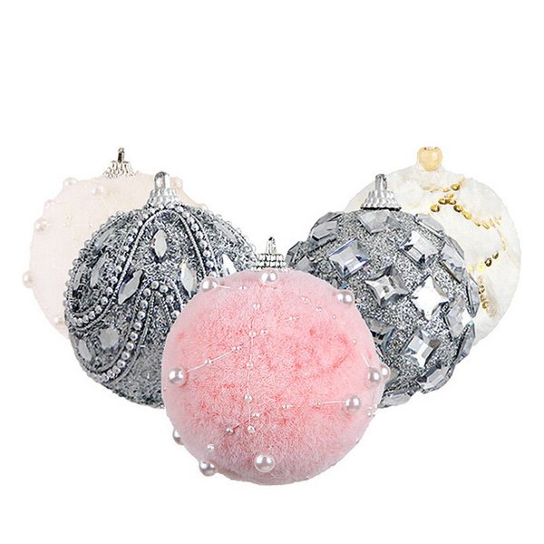 

christmas shatterproof 7/8cm balls tree ornaments decorations large hanging pvc ball bauble for xmas home party