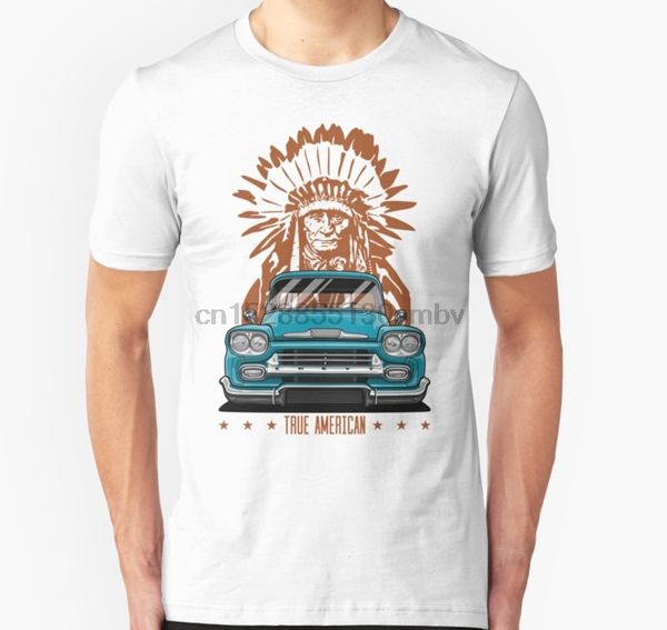 

men true american chevy apache pickup truck aquamarine hoodie designers t shirts sweatshirt