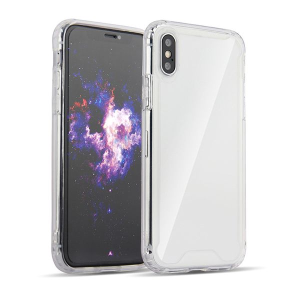 

clear acrylic silicone phone cases for iphone 13 12 11 pro max xr x xs 7 8 6s plus samsung s20 note20 s21 dhl