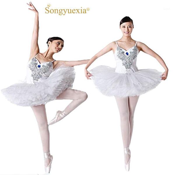 

2017 songyuexia new ballet skirt fluffy dress ballet costume tutu swan lake dance costume performance tutu skirt1, Black;red
