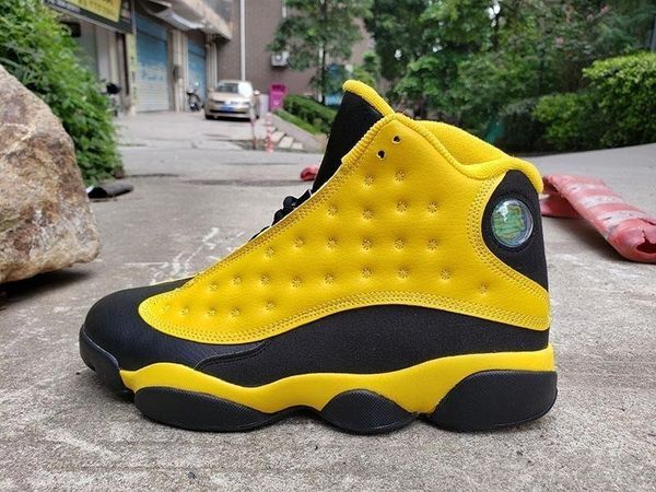 

men bumblebee rs-x basketball jumpman transformes shoes 13 13s yellow xiii black sport designer shoe trainers sneakers