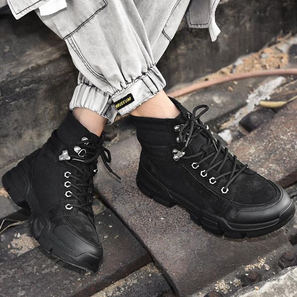 

leisure casual shoe mens fashion sport shoes high mens footwear slip male causal sale black sneakers high man outdoor sports on