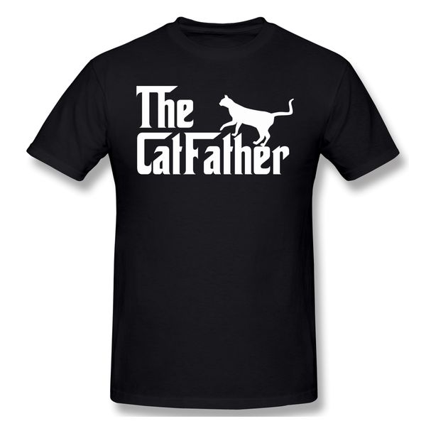 

t shirts men the catfather the godfather style t-shirt the cat father pure tees sport hooded sweatshirt hoodie