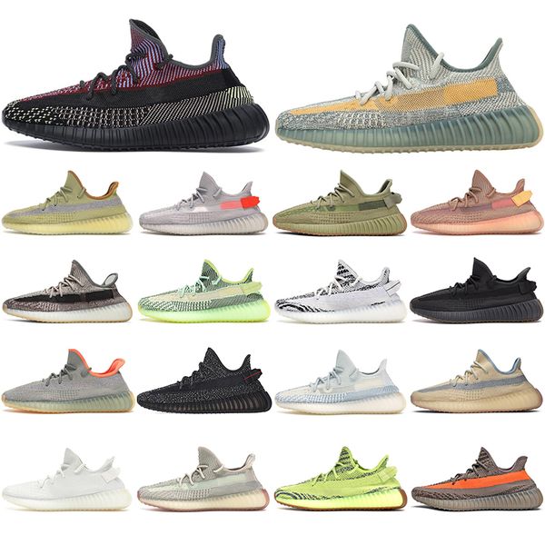 

2020 kanye west v2 кроссовки yecheil светоотражающие бред zyon сера шлак static неотражающее beluga мужские тренеры спортивные кроссовки 36