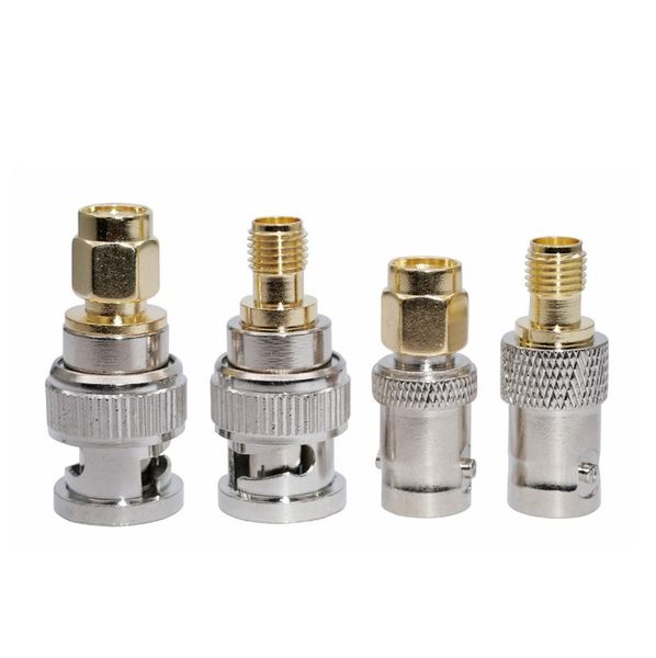 

coaxial rf connector bnc to sma connector four sets of sma to bnc adaptor