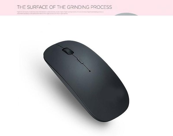 

v18 2.4ghz usb optical mice wireless mouse silent pc mouse rechargeable ergonomic for lappc computer bluetooth1