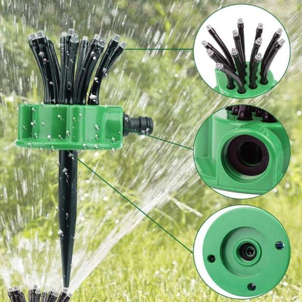 

360 degree garden sprinkler flexible auto lawn irrigation water sprinkler spray nozzle garden plant watering system tools1