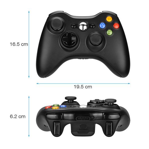 

usb-контроллер usb-контроллера проводной вибрации геймпад джойстик для контроллера пк windows 7/8 / 10 для xbox 360 joypad с геймпадом