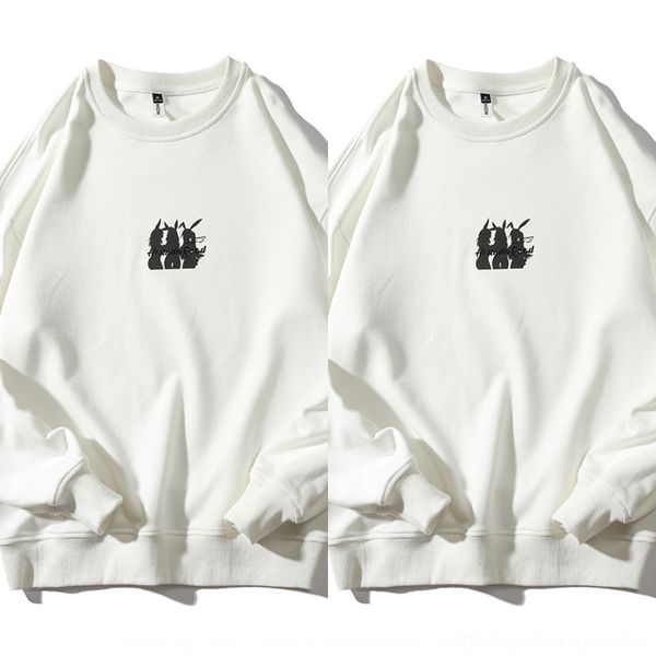 

vuvue it's not a common thingnew round neck cartoon printed pr men in autumn 2020 it's not a neck thingnew cartoon sweaterround co, Black