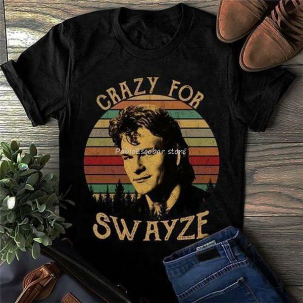 

crazy for swayze vintage retro men cotton s 5xl black made in usa cotton hoodie designers t shirts sweatshirt