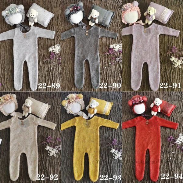 

hair accessories boy girl romper for born pography props hat bodysuits outfit baby studio shooting clothing, Slivery;white