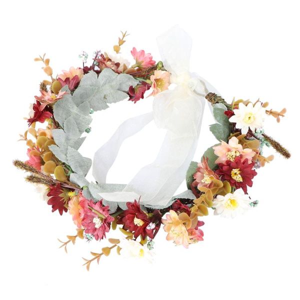 

1 pc beautiful rattan wreath p prop wreath wedding headdress