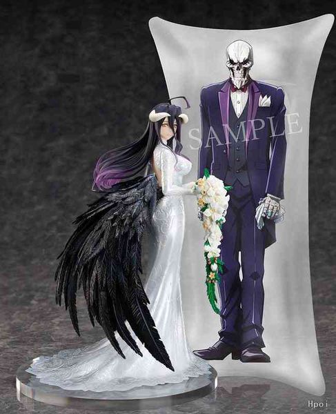 

27cm japanese anime unioncreative overlord iii albedo pvc action figure toy game statue anime figure collectible model doll gift aa220311