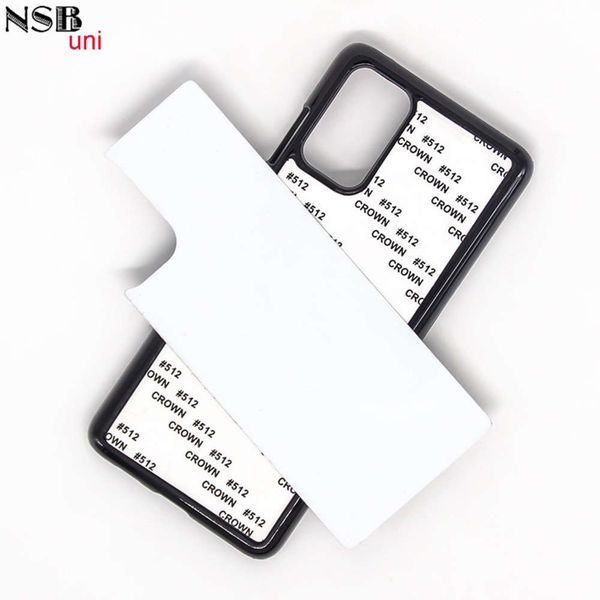 

nsb uni 2d blank sublimation back for sam s11 / s20 plus print diy cell phone protective case cover