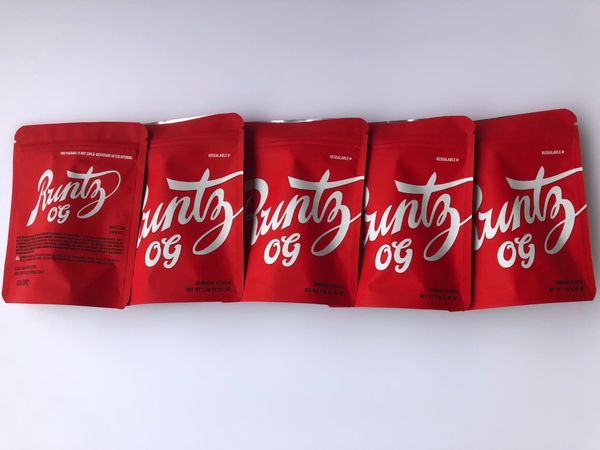 

label bags and 3.5g runtz childproof white mylar california bags og stickers red bags hologram back sf bbype bdesports