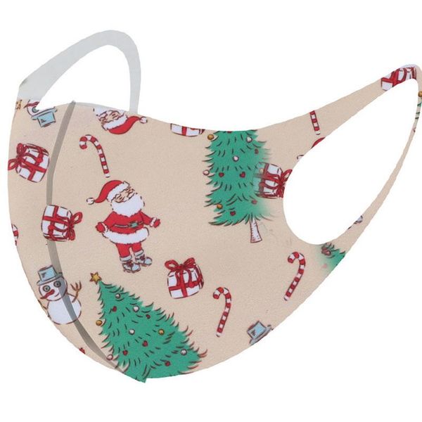 

многоразовый красочные ткани лица рождество пыле ice шелковый маска мода моющиеся открытый дышащий маска 2020 горячий продавать bbyche